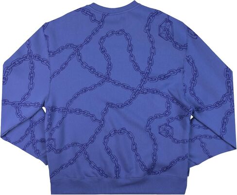 Bioworld Bleach Soul Chains Crew Neck Long Sleeve Blue Sweatshirt in Saudi Arabia