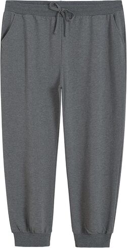 Weintee Women's Plus Roggers Cotton Cotton Pants مع جيوب in Kuwait