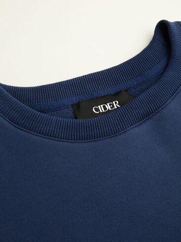 CIDER Sweatshirt for Women Long Sleeve Crewneck Sweatshirts Cherry Bomb Graphic Long Sleeve Tops Fall Winter Outfits in Saudi Arabia