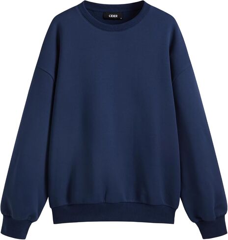 CIDER Sweatshirt for Women Long Sleeve Crewneck Sweatshirts Cherry Bomb Graphic Long Sleeve Tops Fall Winter Outfits in Saudi Arabia