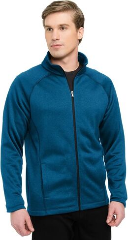AFC Men’s Zip Up Track Jacket Polyester Zippered Sweatshirt Large to 4x 3 Colors in Saudi Arabia