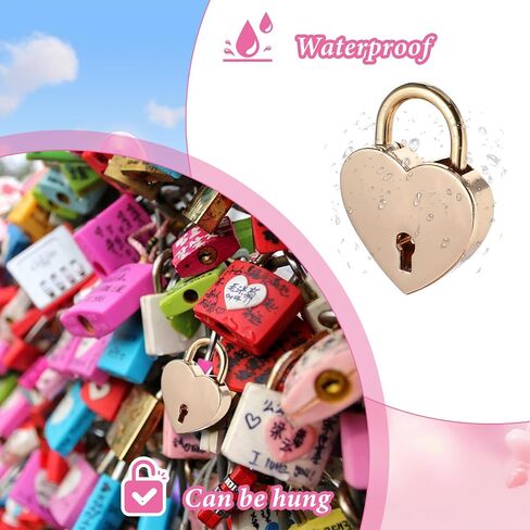 4 PCS MINI Sliver Heart على شكل قلب قفل ، قفل صغير لطيف مع أقفال حقيبة رئيسية ، قفل حب صغير لصندوق المجوهرات ، مذكرات ، حقيبة يد ، خزانة ، مدرسة ، صالة رياضية ، فصل دراسي ، لعبة مطابقة in Saudi Arabia
