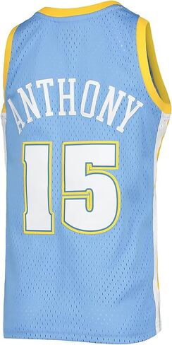 Carmelo Anthony Denver Nuggets Light Blue Youth 8-20 Hardwood Classic Soul Swingman Player Jersey in Saudi Arabia