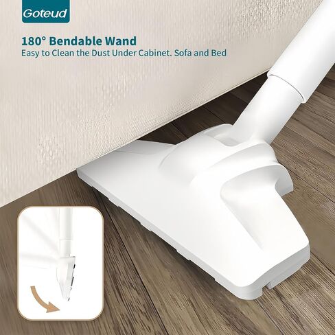 Cordless Vacuum Cleaner, Wireless Vacuum Cleaners for Home, Anti-Tangle Brush, Lightweight Vacuum for Pet Hair/Hardwood Floor/Carpet in Saudi Arabia