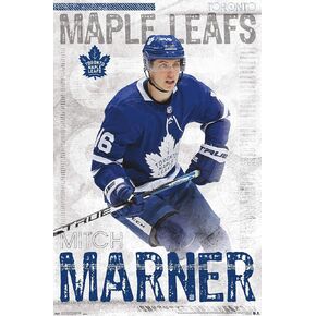 Trends International NHL Toronto Maple Leafs - Mitch Marner 19 Wall Poster, 22.375" x 34", Unframed Version