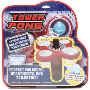 Tower Pong- A Portable New Game You Can Take and Play at Your Next Tailgate or Cookout