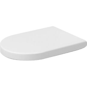 Duravit Starck 3 Toilet Seat and Cover, 0063320000,White Alpin,Small