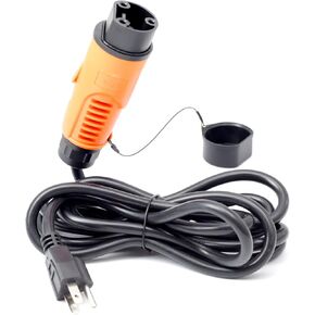 Y-30 Charging Power Cord Replacement for Coleman Icon DR48V dv48v Electric 4P fit for Kandi Kruiser 4p Golf cart with US Plug(10ft)