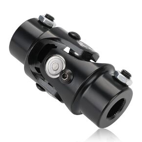 5/8"-36 Spline x 3/4" DD Single Steering Shaft Universal U Joint, 83mm (3-1/4"), Working Angle 35° Degree