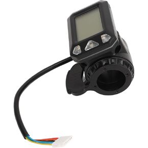 Electric Thumb Throttle Display, 36V 6 Pins Electric Scooter Battery Voltage Display Accessory for 5.5‑6.5 Inch Small Electric Scooter