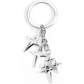 Personalised Keyring,Personalised Star, Moon, Sun Keychain, Friend Gifts,Soul Sister Gifts,Thank You Gifts for Women,Novelty Keyrings,Unusual Gifts Women,Friendship Gift