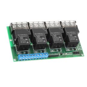 4 Channel Relay Module DC 12V 30A Relay Module with Optocoupler Isolation