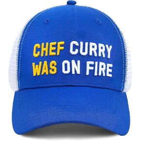 CHEF CURRY Trucker Hat Men Snapback Hats Adjustable Embroidered Baseball Cap