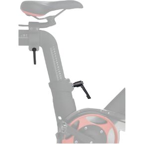 304 Stainless Steel Exercise Bike Replacement Seat & Handlebars Slide Adjustment Handles - L Handle for Original Peloton Bike and Bike+ - 304 Stainless Steel Handles 2-Pack