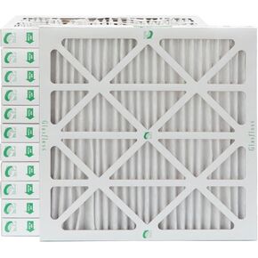 Glasfloss 20x20x2 MERV 10 Furnace Filter (12 Pack)