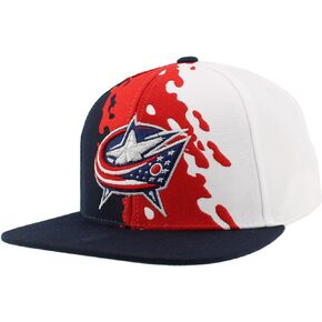 ZHATS NHL Officially Licensed Adjustable Snapback Hat Flat Bill Z11 Retro Paintbrush