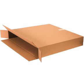 Partners Brand PHD30640FOL Side Loading Boxes, 30"L x 6"W x 40"H, Kraft (Pack of 10)