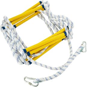 16 قدم حريق الهروب سلم 2 قصة ، حبل سلم الطوارئ حريق الهروب سلم سلم السلامة سلم مع السنانير ، سلم الطوارئ لنافذة المنزل في الطابق الثاني in Kuwait