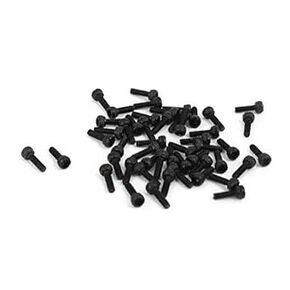 Unifizz M2x30mm Hex Socket Head Cap Screws Bolts Full Thread 12.9 Grade Alloy Steel Black Oxide Finish Allen Socket Drive Machine Screws 50Pcs