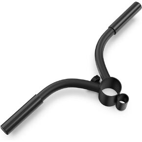 Synergee Long Handle T Bar Row Landmine Attachment. Compatible with 1" and 2" Diameter Barbell Sleeves