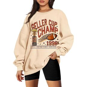 90s Geller Cup Champ TV Show Sweatshirt Geller Bowl Pullover