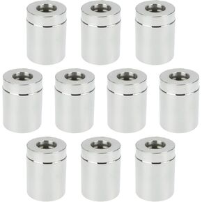 eMagTech Pack of 10 Hydraulic Swage Ferrules Non-Skive Hydraulic Swage Ferrules Hose Hydraulic Ferrules Suitable for SAE R1AT/R2AT Hoses, 1/2 inch