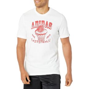 adidas Men's Aworld Hoops Tee
