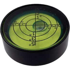 Metal horizontal bubble universal high-precision small level bubble level, round bubble level, correction30*10mm (Magnetic)