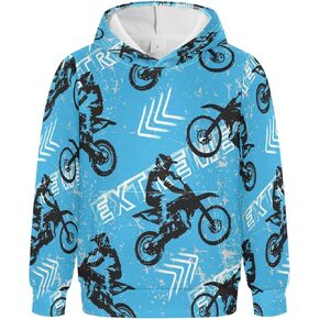 Kids Hoodies for Boys Girls, Pullover Hooded Toddler Sweatshirt Long Sleeve Children's Hoodie