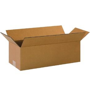 SHIP NOW SUPPLY 20x8x6 Long Corrugated Boxes, Long, 20L x 8W x 6H, Pack of 25 | Shipping, Packaging, Moving, Storage Box for Home or Business, Strong Wholesale Bulk Boxes