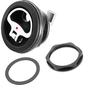 Boat Cam Latch Fits 2-1/2" Hole Mount Latch,Marine Grade O-Handle Latch, Non-Locking Latch,Flush Mount Latch