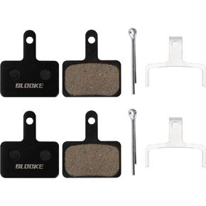 PSLER Disc Brake Pads for TRP Tektro Shimano Semi-Metallic Resin Bike Brake Pads Good Braking and Less Noise 1 Pair