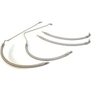 The ROP Shop | Power Trim Cylinder Hydraulic Hose Kit for MerCruiser Bravo XR Three Sterndrive