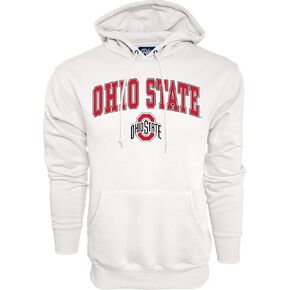 Blue 84 Men's Hoodie White Arching, Medium