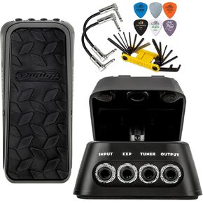 Dunlop DVP5 Volume X 8 Effects Pedal 8" Housing with Tonebird Patch Cable, Multi-Tool, Picks FX Expression Bundle