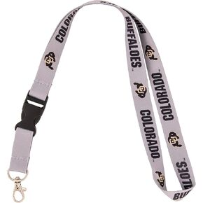 Desert Cactus University of Colorado Lanyard Buffaloes CU Buffs Car Keys ID Badge Holder Keychain Detachable Breakaway Snap Buckle (Lanyard D)