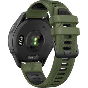 22 مم فرقة ساعة ل Garmin Forerunner 265 ، 22 معصم سرعان ما لـ Coros Pace 3 ، Silicone Watch Strap لـ Polar Vantage M M2
