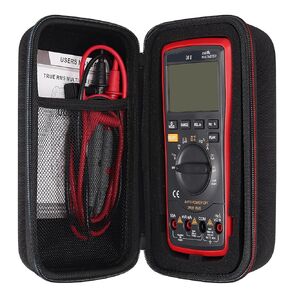 Neoteck Multimeter Carrying Case Portable Digital Multimeter Storage Bag Compatible with Klein,AstroAI,KAIWEETS,Fluke 117/115/116/114/113 87V 88V F15B+F17B+F18B+/F117C/F17B+/F115C,Crenova,Etekcity,etc