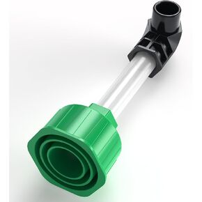 AC Drain Line Unclogger, HVAC to PVC Pipe AC Drain Line Cleaner Tool, A/C Condensate Drain Line Cleaner Adapter, Air Conditioner Wet Vac Attachment to Evacuate and Unclog AC Drain Lines-Green