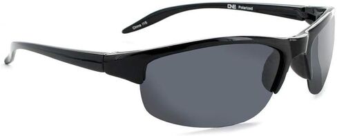 Optic Nerve Alpine Sport Polarized Active Sunglasses for Men/Women, Black Frame. Blue-Smoke Lens in Saudi Arabia