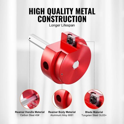 تحتوي مجموعة أدوات PVC PVC Pipe Reamer ، سبيكة الألمنيوم ، PVC Pipe Fitting Reamer Plumbing Tools ، Socket Saver لـ SCH 40 ، على 3/4 "، 1" ، 5/4 '' ، 3/2 "، 2" ، 3 "، 5" "، لخطوط المياه ، خطوط الصرف ، خطوط التهوية in Saudi Arabia