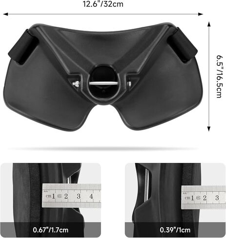 SAN LIKE Fishing Belt Rod Holder Adjustable Fishing Fighting Waist Belt with EVA Padded Great Plastic Material Fighting Belt Suitable for Round Head and Plug Rods White in Kuwait