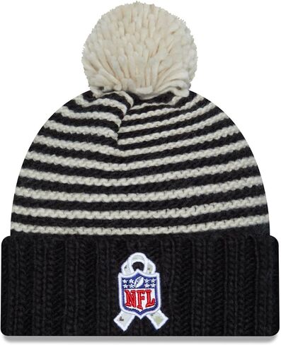 New Era Women's NFL 2023 Salute to Service Cuffed Pom Knit Hat in Saudi Arabia