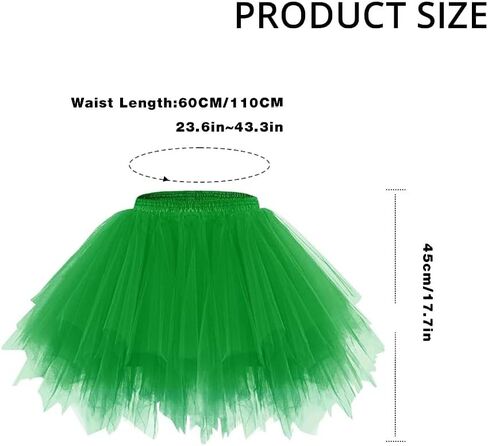 Layered Tutu Skirt Tulle Ballet Tutu Classic Elastic Tutu Skirts Festival Tutu Costume for Women and Girls in Saudi Arabia