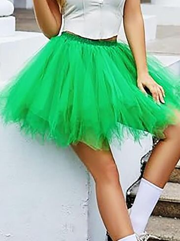 Layered Tutu Skirt Tulle Ballet Tutu Classic Elastic Tutu Skirts Festival Tutu Costume for Women and Girls in Saudi Arabia