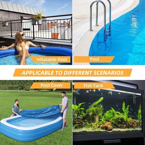 Pool Cover Pump Above Ground, 450GPH Submersible Water Pump for Pool Draining, 75W Swimming Water Removal Pumps with 16ft Drainage Hose & 25ft Power Cord for Pool Cover (Orange) in Saudi Arabia