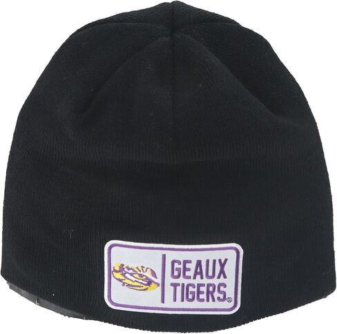 ZHATS NCAA Officially Licensed Beanie Edge Patch Defer Black in Saudi Arabia
