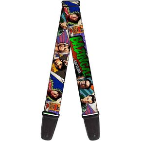 Buckle-Down Guitar Strap - The Big Bang Theory Comic Strip - 2" Wide - 29-54" Length