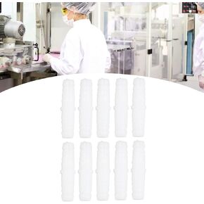 10Pcs Plastic Hose Barb Fitting Straight Equal Barbed Splicer Mender Tubing Pipe Joint Union Adapter for, Hosepipefitting (9-9mm straight through)