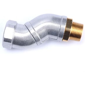 YaeTek 1 inch" Male x1 inch" Female Multi-Plane Fuel Swivel, 25.4mm Male x 25.4mm Female
